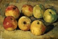 Apples Paul Cezanne Impressionism still life